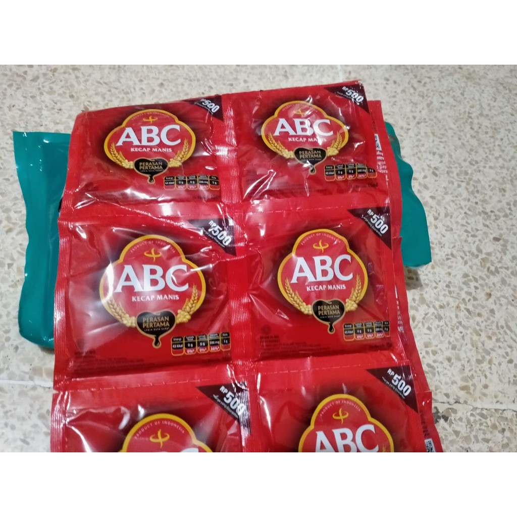 

KECAP MANIS ABC RENCENG ISI 12 SACHET