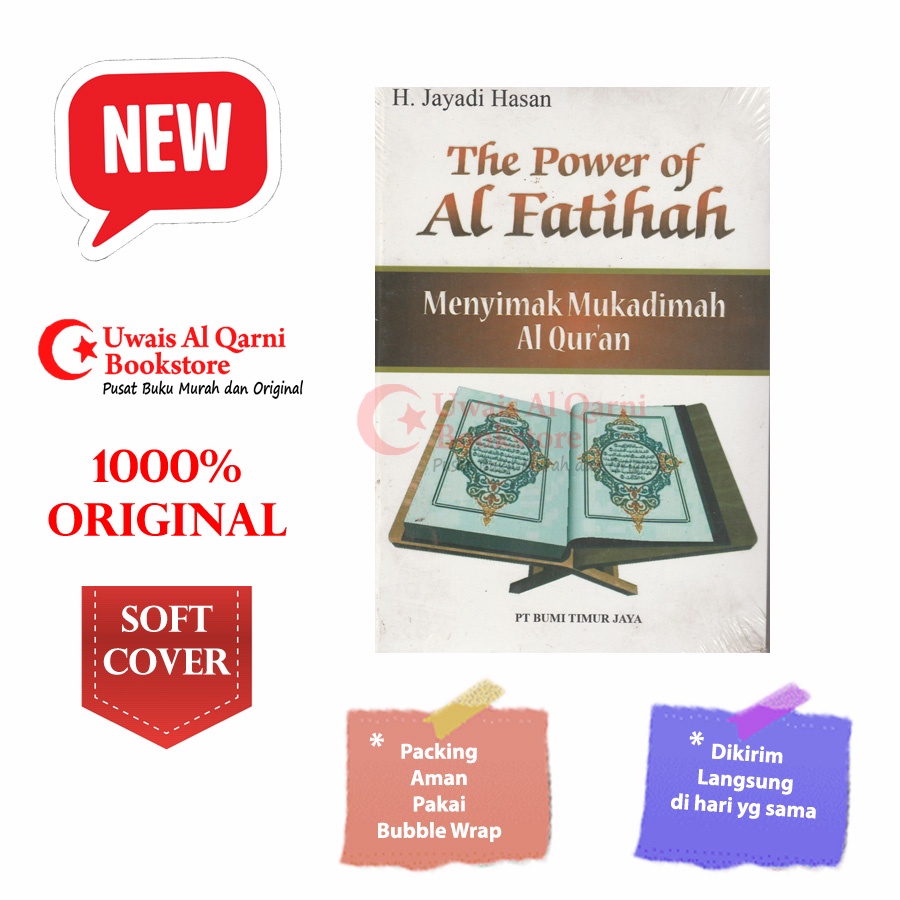 BEST SELLER ORIGINAL THE POWER OF AL FATIHAH H JAYADI PT BUMI TIMUR JAYA