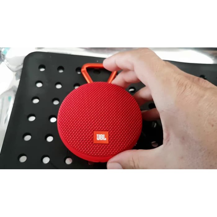 JBL Clip 2   RED Waterproof Bluetooth Speaker   Original Garansi Resmi
