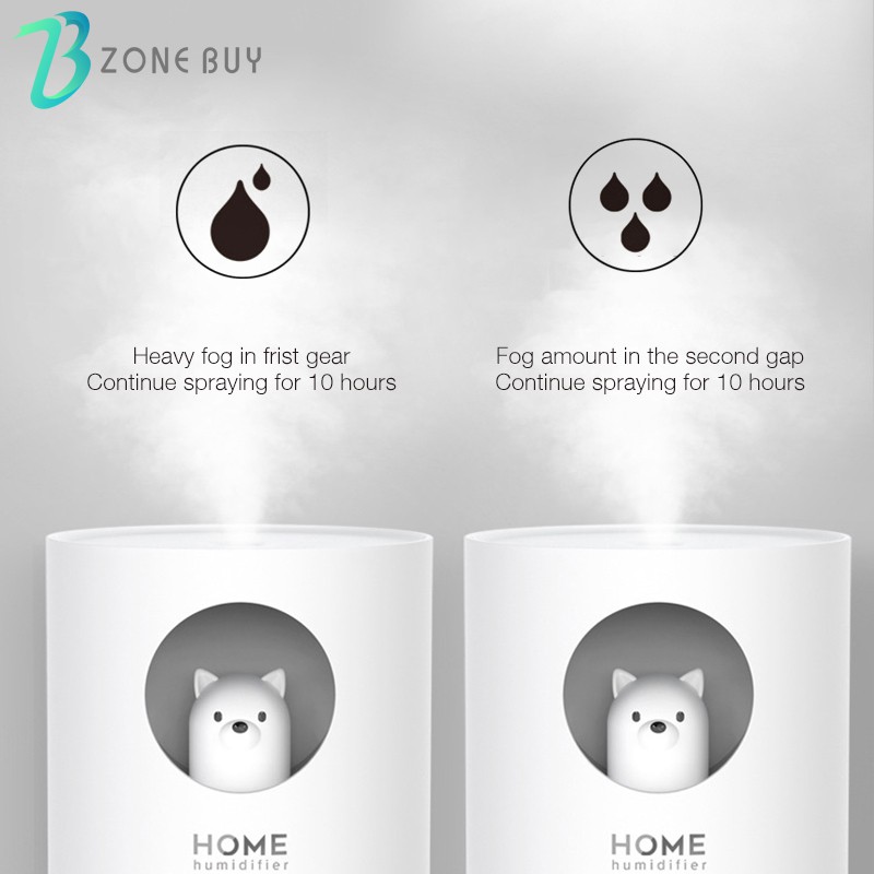 100% ORI Humidifier Diffuser Aroma Diffuser 700ML Oil Diffuser Aroma Terapi Pengharum Ruangan M107-1