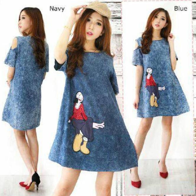 New Collection Dress Afrika Jeans Paling Murah