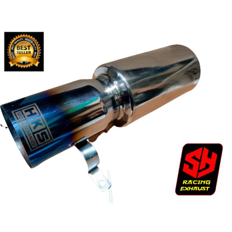 Knalpot mobil HKS  blue