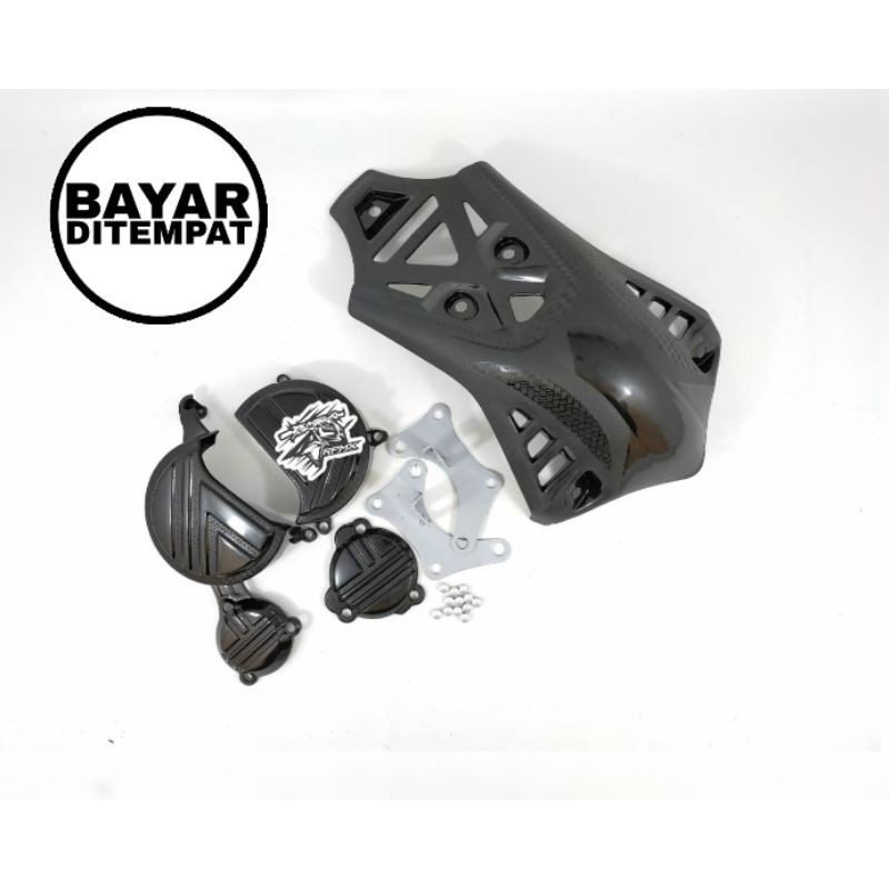 COVER PELINDUNG MESIN KLX / ENGINE GUARD KLX COVER PELINDUNG MESIN KLX 150 - TUTUP MESIN KLX 150 DTR