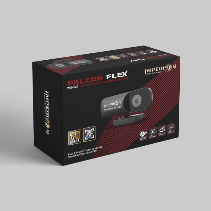 Imperion Falcon Flex WG-320 / Webcam 1080p 30 FPS