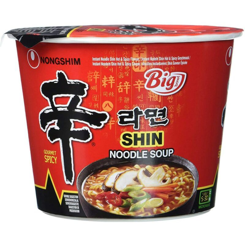 

Big bowl noodle soup 114 Gr -made in korea halal