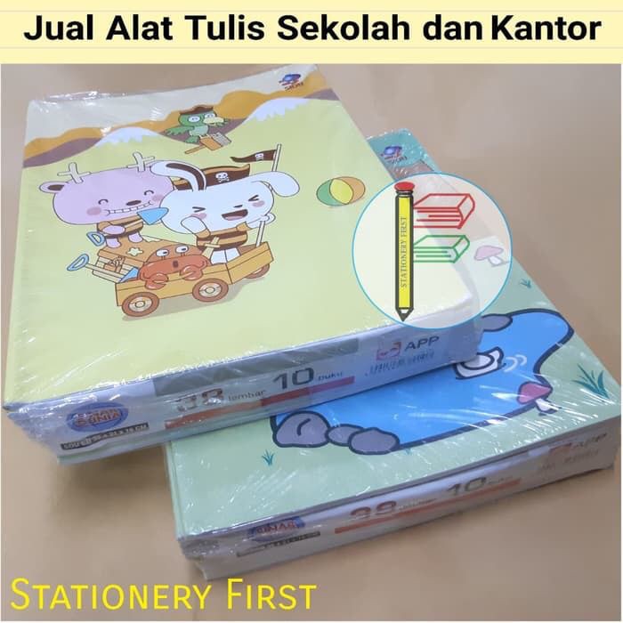 

1pcs Buku Tulis Bergaris SIDU isi 38 Lembar / Buku Tulis Sidu / Buku Sidu 38