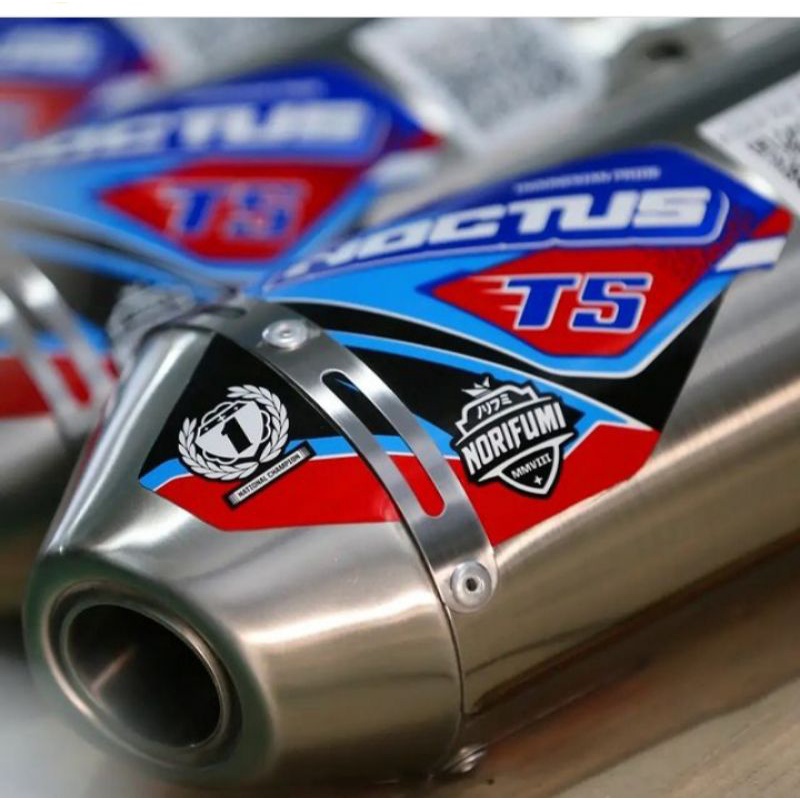 KNALPOT NOCTUS T5 KLX DTRACKER ORIGINAL KNALPOT KLX DTRACKER NOCTUS T5
