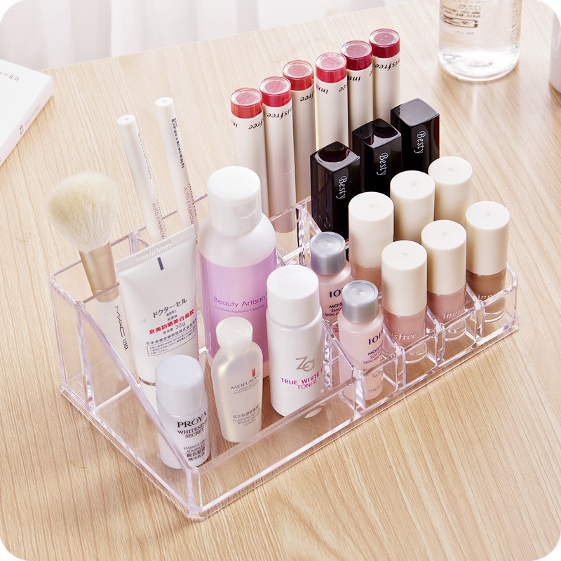 [COD] Kotak Make Up Acrylic Rak Kosmetik Organizer Rak Serbaguna Storage Box Cosmetic