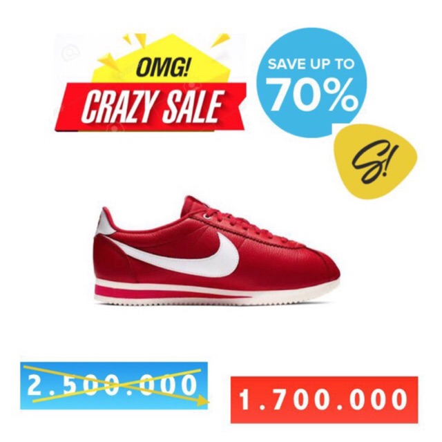 CRAZY SALE - Nike x Stranger Things Classic Cortez QS ST Red CK1907-600 Nike Authentic