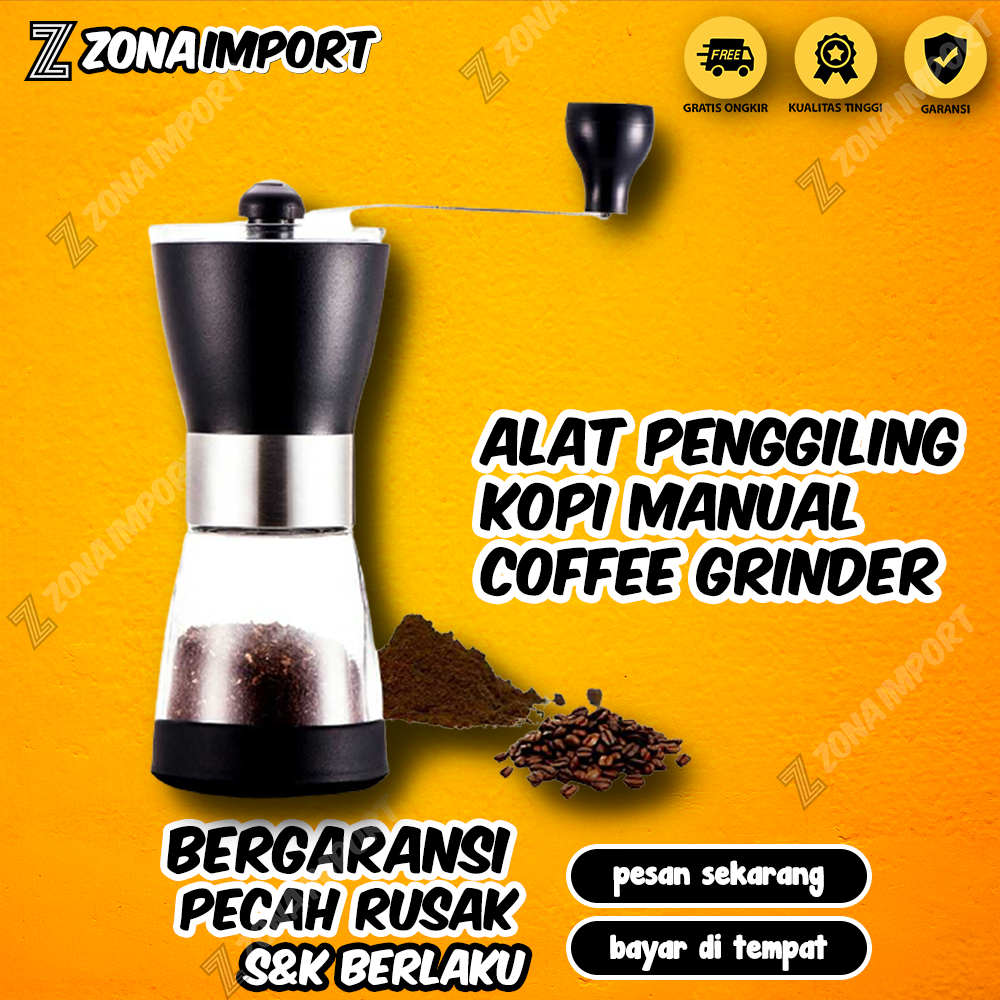 Alat Penggiling Kopi Manual Handy Grinder Gilingan Kopi Manual Penggiling Kopi Portable