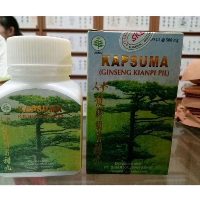 Ready Stock Kapsuma Ginseng Kianpi Pil Asli Termurah