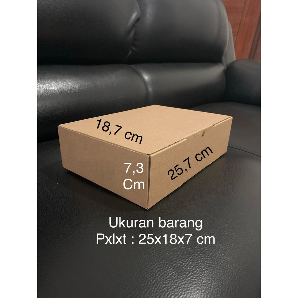 

(minimum Order 10 pcs) Kardus / Box / Kotak, Kue, Kaos, Serbaguna 25 cm x 18 cm x 7 cm