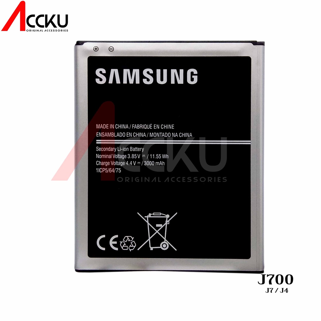 BATRE SAMSUNG J7 2015 J700 / BATTERY  SAMSUNG J4 2018 J400/ EB-BJ700BBU ORIGINAL