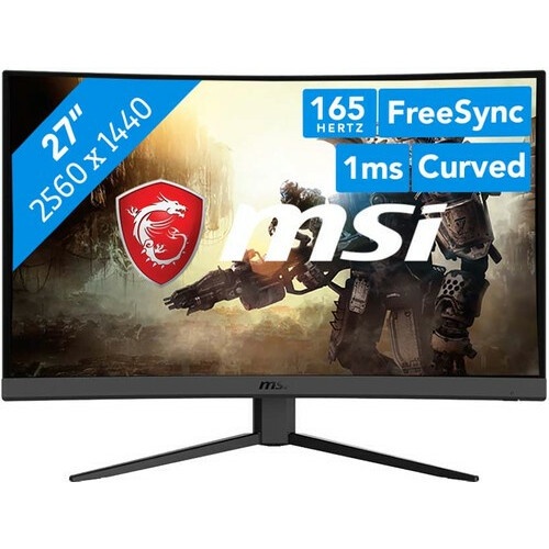 MSI Optix - G27CQ4 27&quot; WQHD - Curved Gaming Monitor