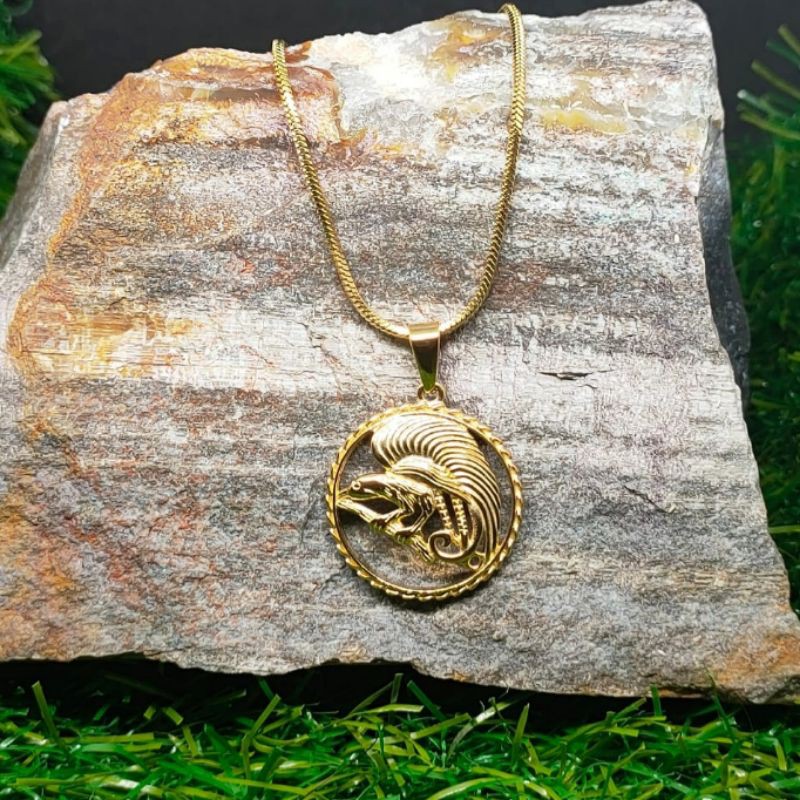 Kalung titanium cendrawasih set