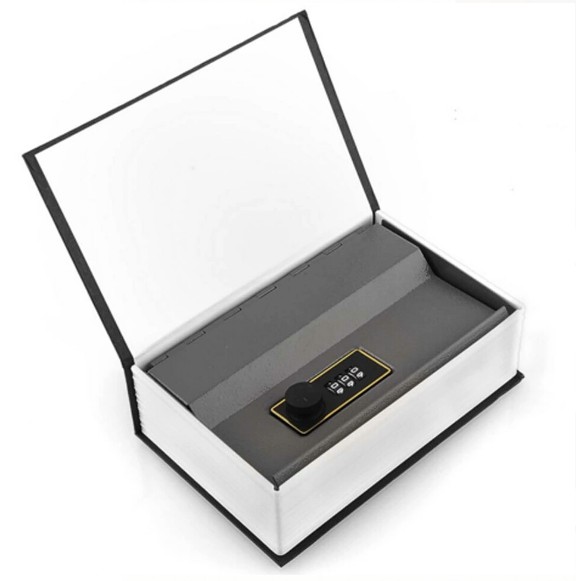 

Jual Brangkas Buku Pakai Pin Safety Box Book Cash Box Secret Book With Pin Grosir