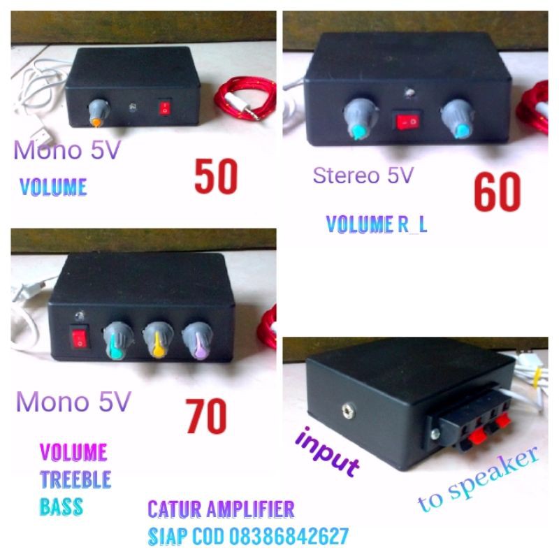 Amplifier mini 5V