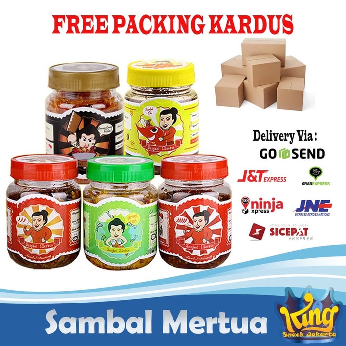 

New Arrival - Sambal Mertua Paket Lengkap 5 Btl Lebih Hemat