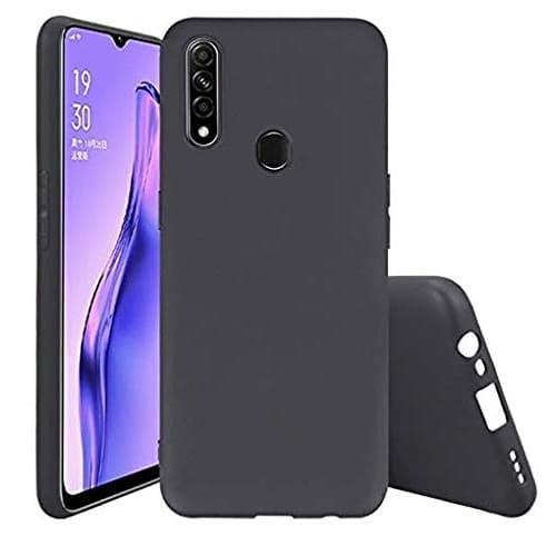 Oppo A31 2020 Casing Slim Polos-Black