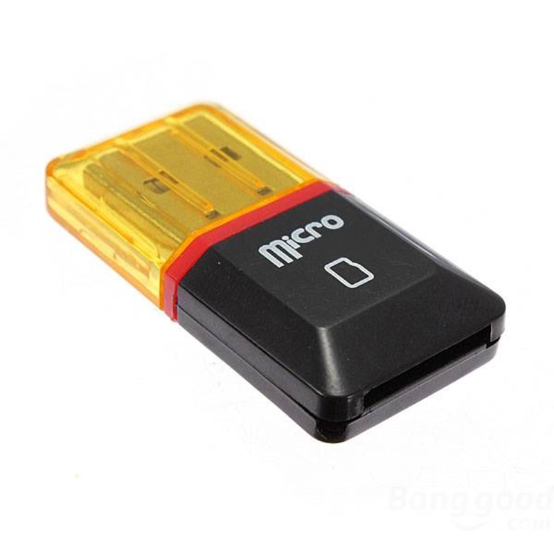 Mini USB 2.0 Card Reader for Micro SD Card TF Card Adapter Plug