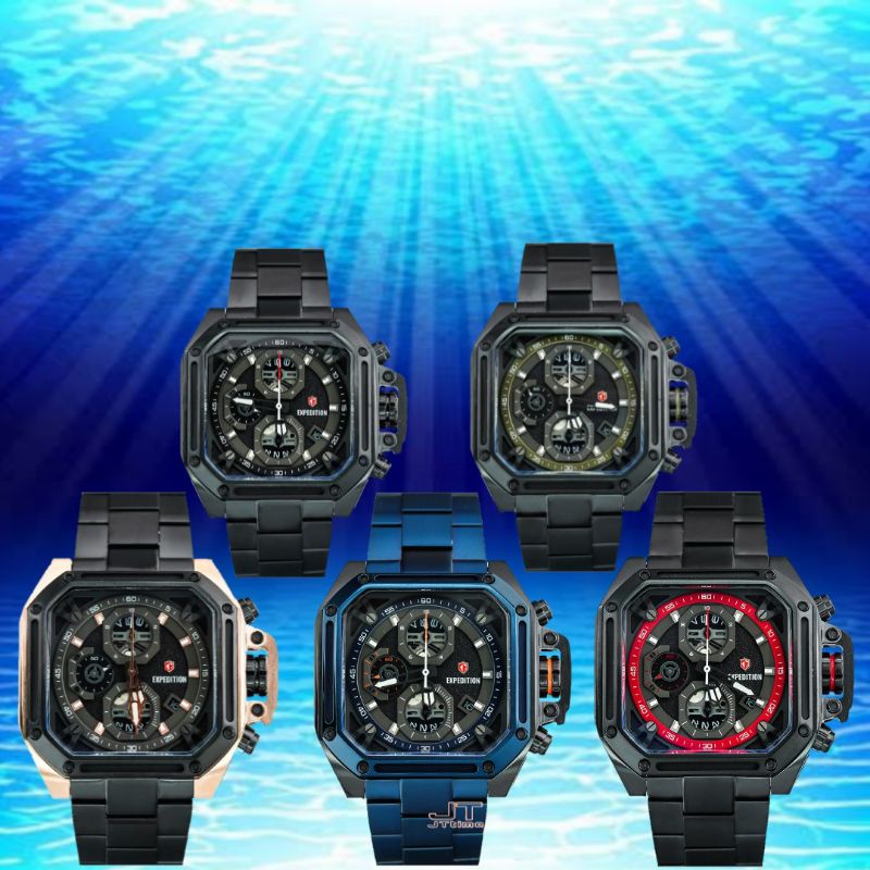 E6812 Jam Tangan Pria Expedition E 6812 Original