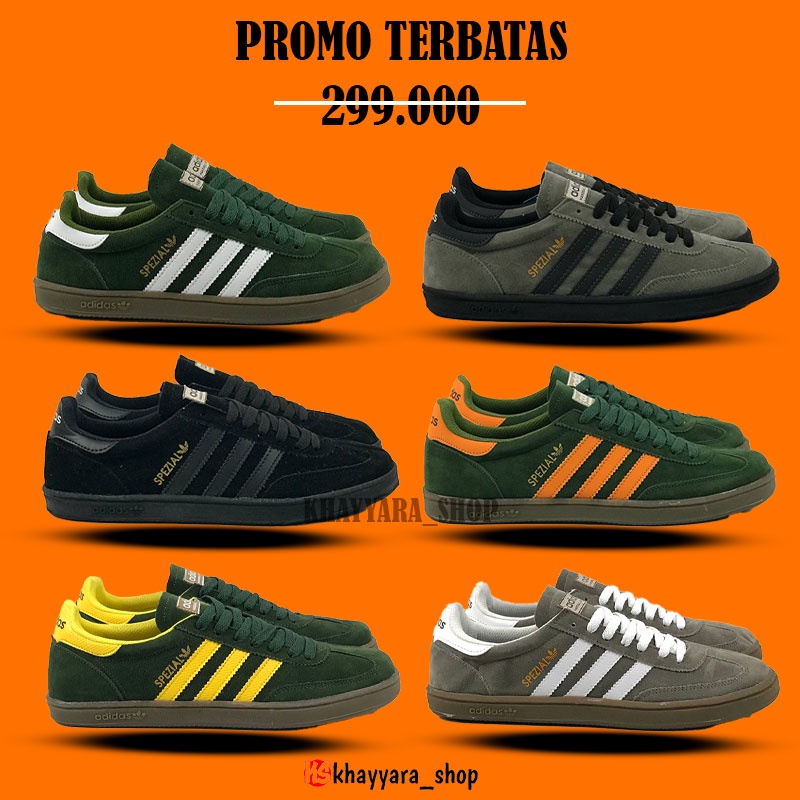 SEPATU ADIDAS SPEZIAL GREEN GRADE ORI