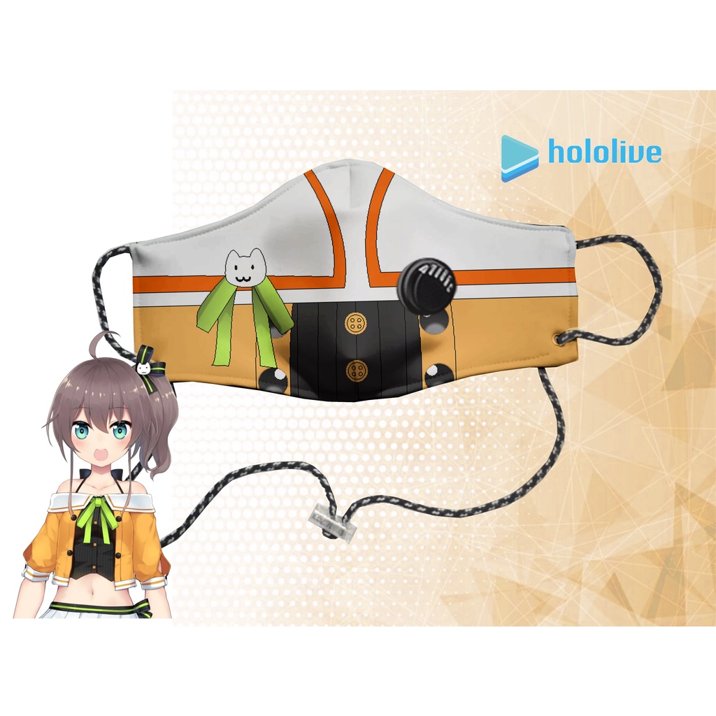 MASKER KAIN N95 2PLY HOLOLIVE NATSUIRO MATSURI