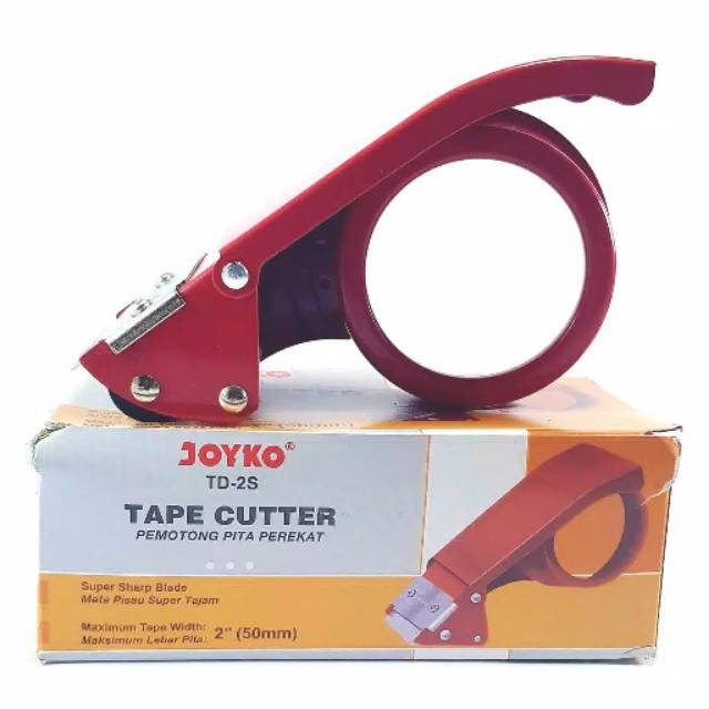 Alat pemotong lakban besi /dispenser tape cutter Td 2S