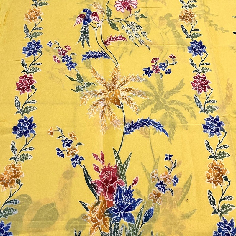 SBPAY1K02 - Sarung Encim / Batik Encim Paris Cap Kombinasi Tulis Pekalongan