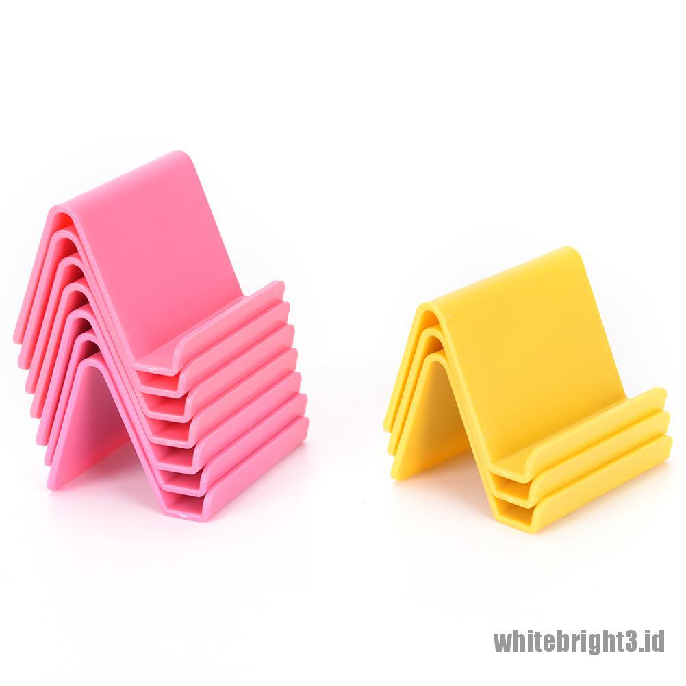 &lt; White3 &gt; Hot Sale Aksesoris: Kacamata HitamHolder Penyimpanan Ponsel Portabel Warna Permen