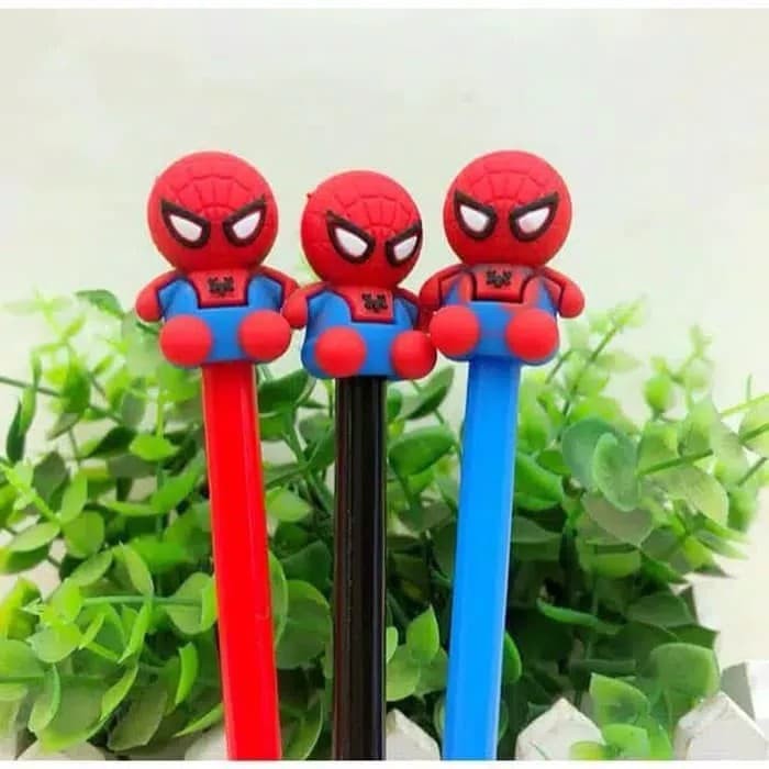 

Promo STATIONERY BOLPEN GEL SPIDERMAN PEN GEL PULPEN GEL KARAKTER ISI 3 Diskon