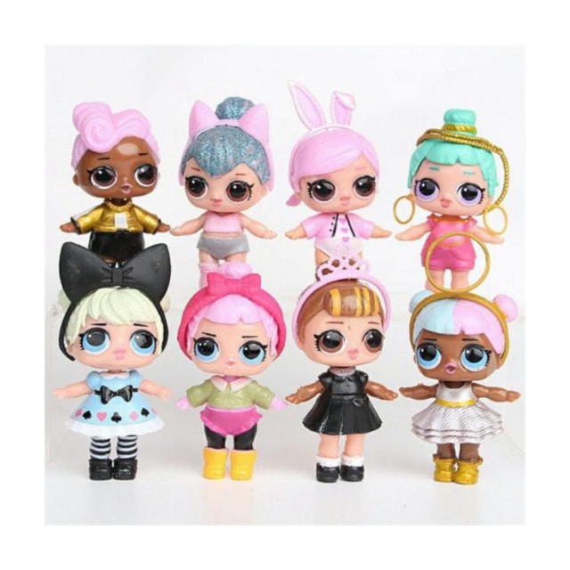 LoL  LoL Mix Figure Toy  Mainan Anak  Hiasan Kue Ulang Tahun murah Berkualitas