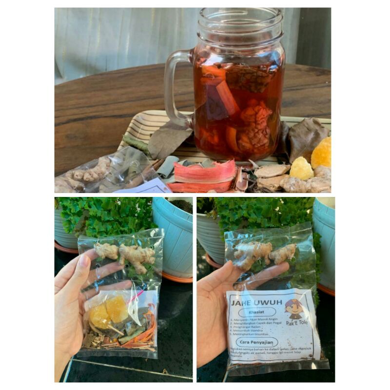 

Wedang Uwuh komplit