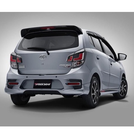 (RIAU) SPOILER MOBIL AGYA AYLA TRD 2017 2018 2019 2020 2021 2022