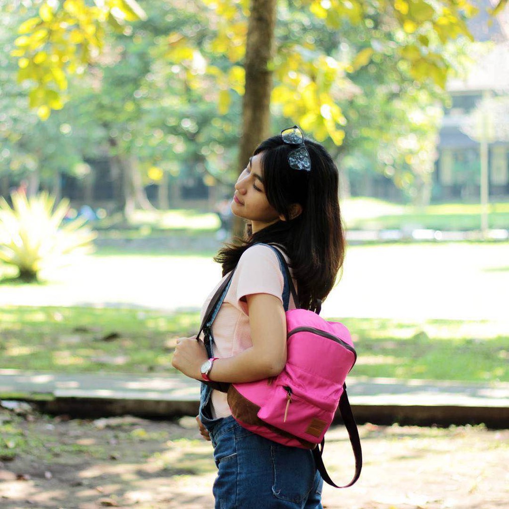 Tas Ransel Mini Wanita Tuskbag Mini Pink