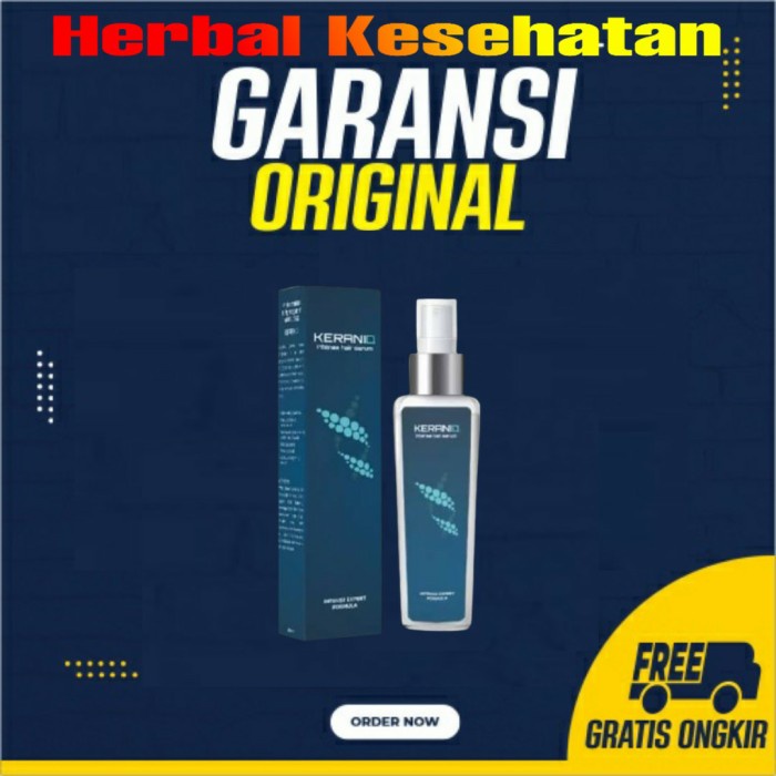 COD Obat Penumbuh Rambut Botak Rontok Keraniq Asli Original Serum Rambut