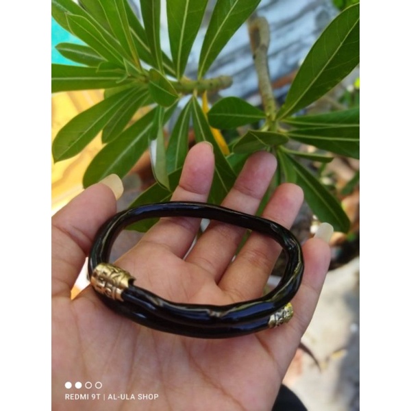 gelang akar Bahar asli ring kuning