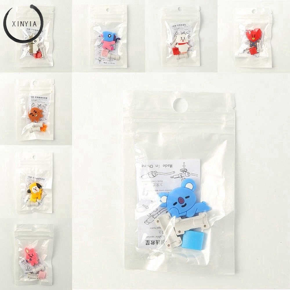 1Pc KPOP Bangtan Boys bt21 Kabel Konektor Charger untuk iPhone