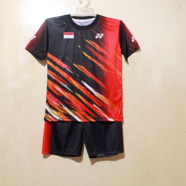 Grosir Untung Baju badminton anak anak timnas indonesia bisa sablon nama/Baju bulutangkis anak anak timnas indonesia bisa sablon nama