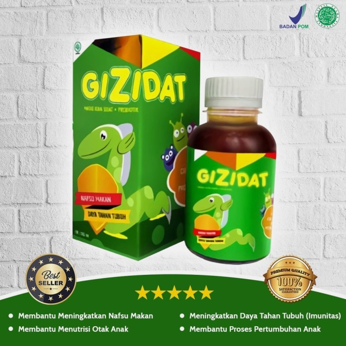 

Madu Gizidat 130 ML | Gizidat | Madu Multivitamin | Madu Anak | Madu Penambah Nafsu Makan Anak