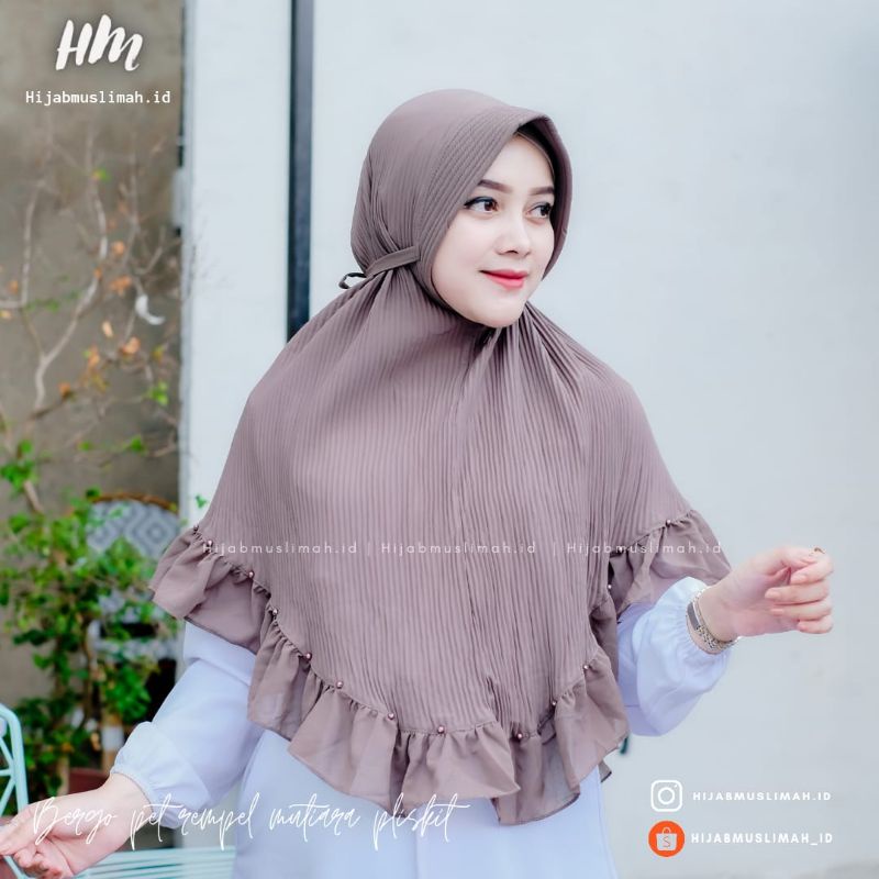 BERGO PLISKET PET REMPEL MUTIARA