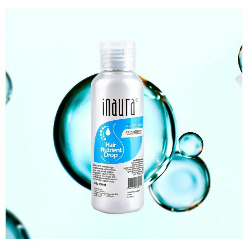 ♥Mahkota Ayu Kosmetik♥ Inaura Hair Nutrient Drop 100ml ( Vitamin Rambut )-2