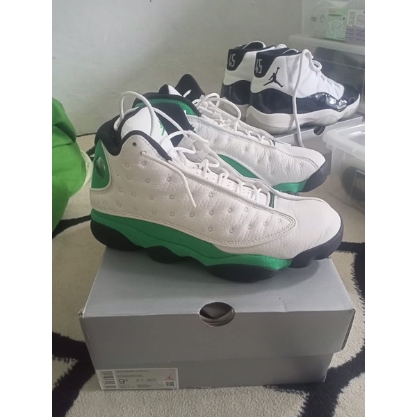 Air Jordan 13 retro lucky green