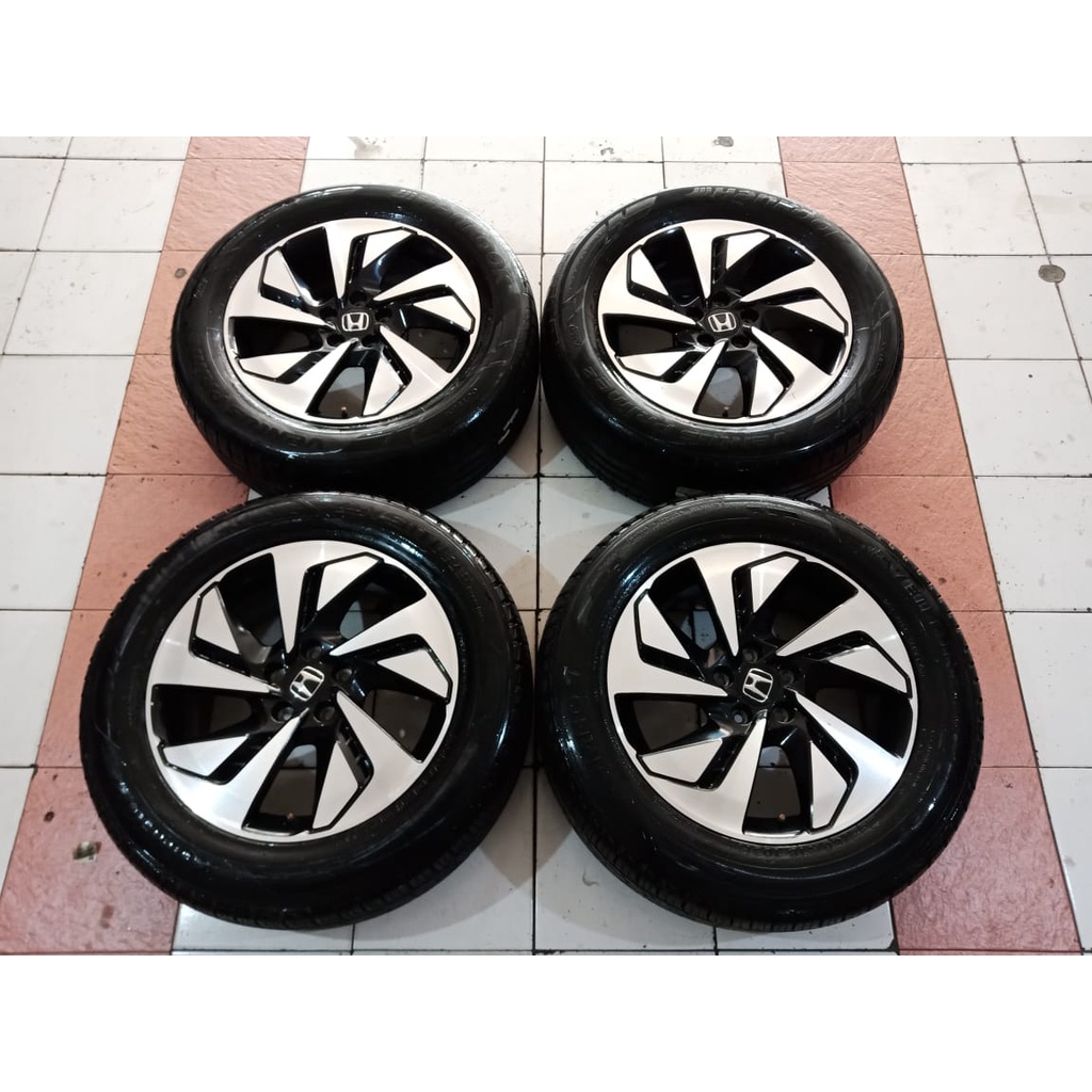 Velg Mobil Bekas Oem CRV TURBO Ring 18 pcd 5x114.3 + Ban 235 60 R18