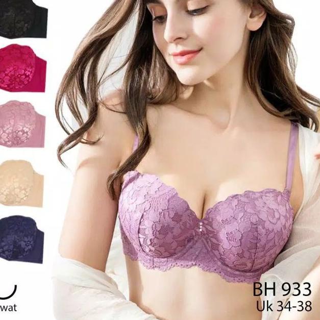 Tally 933 Bra BH Berkawat Push Up Busa Sedang Cup B kecil
