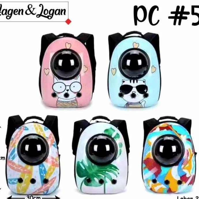 Tas ransel astronot - pet cargo - pet bag astronot kucing anjing