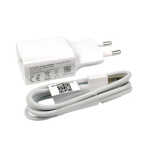 ORIGINAL 100% Xiaomi Charger MDY-08-EO MICRO USB / MDY-08-EI USB TYPE C 18 WATT 2A - Casan