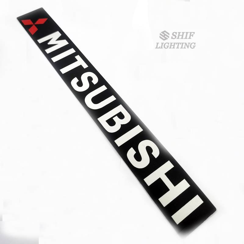 1pc Stiker Emblem Logo Mitsubishi Bahan Abs Untuk Dekorasi Mobil Mitsubishi