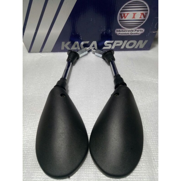 SPION STANDAR KACA SPION MIRROR BAUT 12 SUZUKI SATRIA FU 150 / SHOGUN 125 MEREK WIN