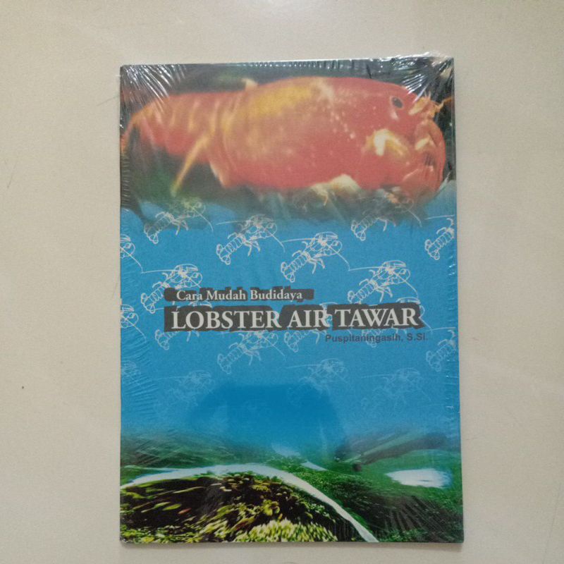 BUKU CARA MUDAH BUDI DAYA LOBSTER DI AIR TAWAR